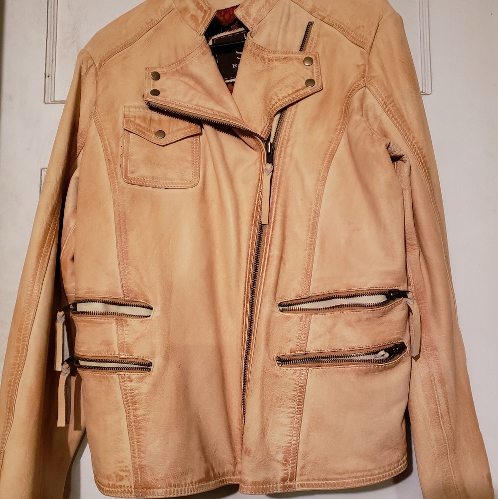 Leather jacket